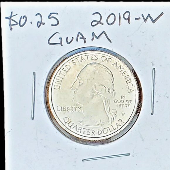 US MINT Other - 2019 W Guam Quarter Coin